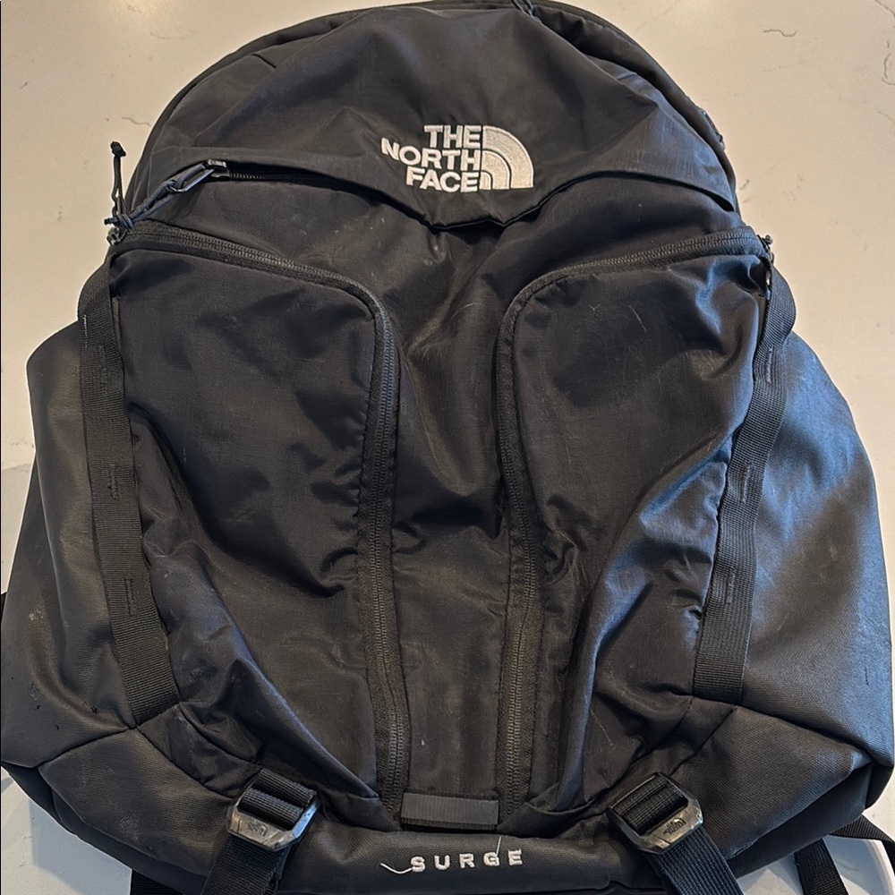 The North Face Black Surge Backpack